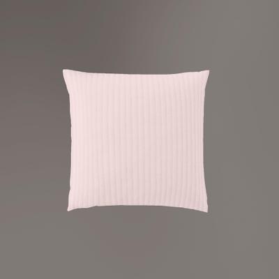 Kissenbezug IRISETTE "Lumen 8129", beige (puder), B:40cm L:40cm, Interlock-Jersey, Obermaterial: 100% Baumwolle, Kissenbezüge, Kissenbezug, hochwertig und traumhaft weich