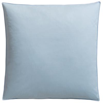 Federkissen RIBECO "Leon", blau (saphirblau), B:80cm L:80cm, Bezug: 100% Baumwolle. Füllung: 90% Federn, 10% Daunen, Kopfkissen, Hergestellt in Deutschland