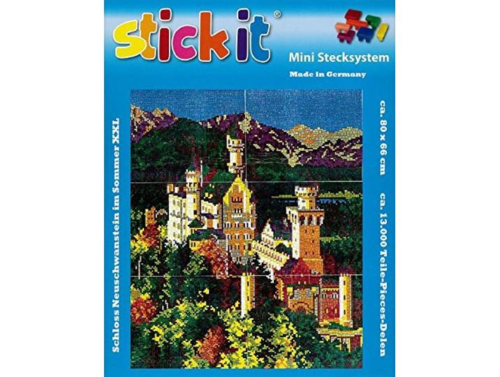 stickit Mini Stecksystem Schloss Neuschwanstein im Sommer XXL ca. 13.000 Teile Nr. 41274