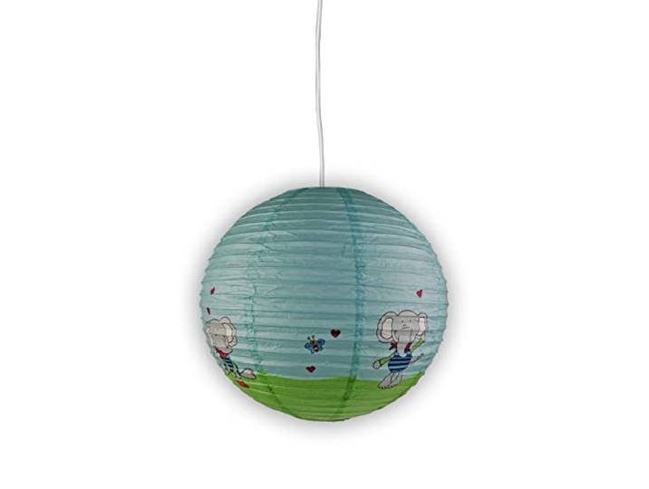 Niermann Standby 163 Pendentif Papier lumière Ballon Lolo Lombardo\, Multicolore\, 40 x 40 x 40 cm