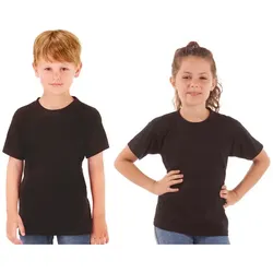 T-Shirt für Kinder, schwarz