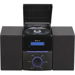 Denver MCA-240 Micro-Anlage CD/FM schwarz (FM, Bluetooth), Radio, Schwarz