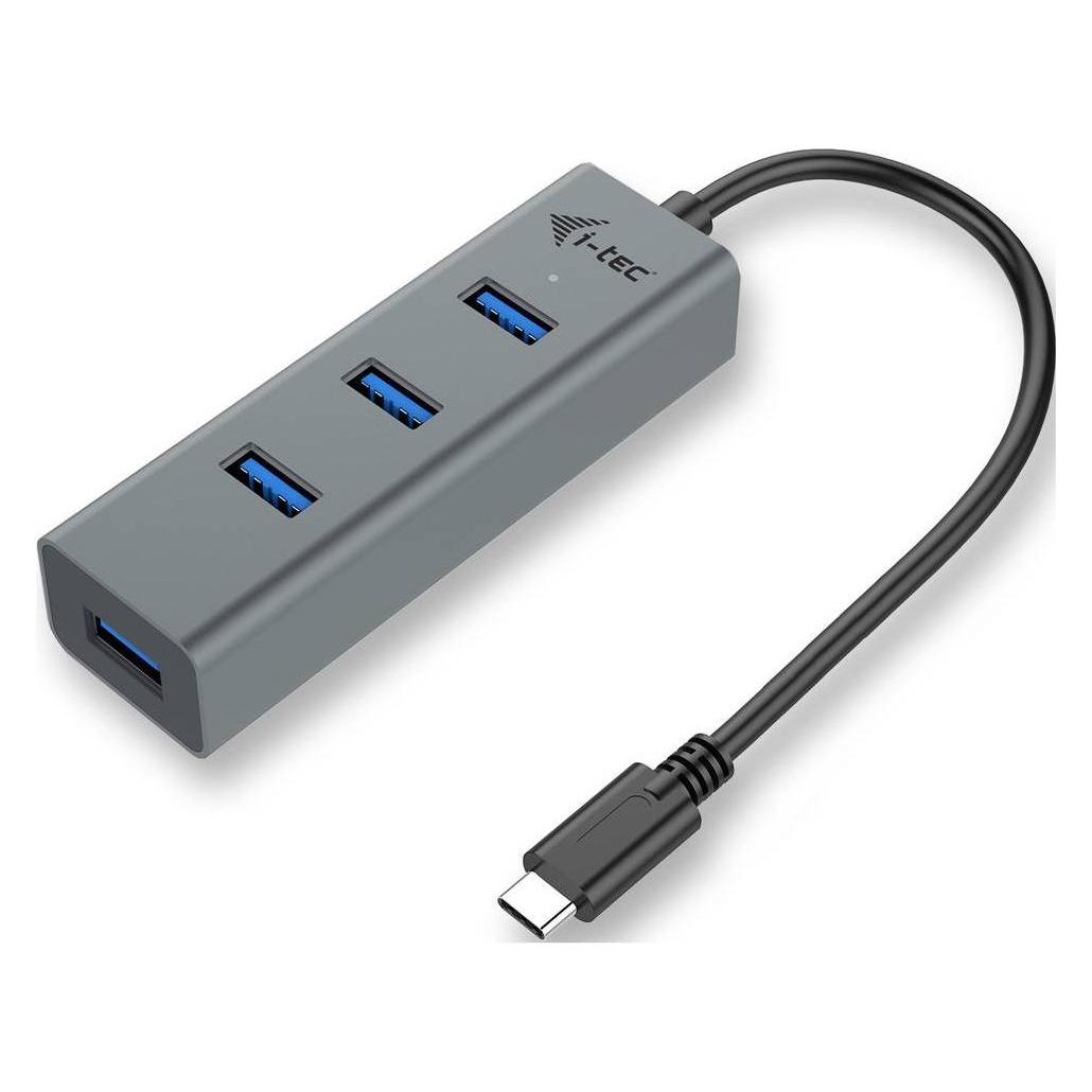 i-tec C31HUBMETAL403 (USB-C, 4 Ports) (C31HUBMETAL403)