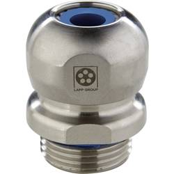 LAPP 53806782 Kabeldurchführung schlagfest Klemm-Ø (max.) 21 mm Edelstahl Silber 1 St.