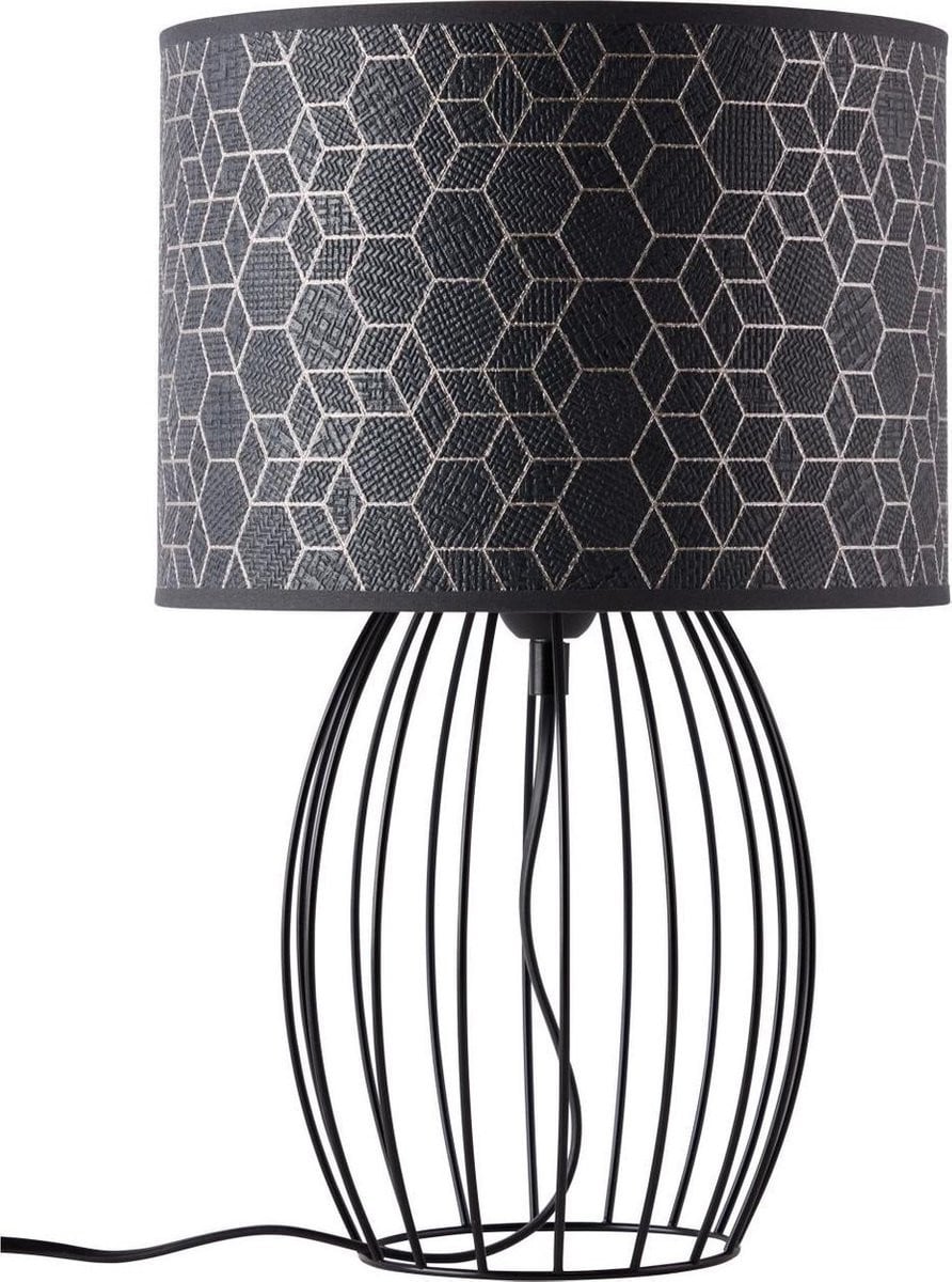 Brilliant GALANCE Moderne Tafellamp - Zwart - Metaal