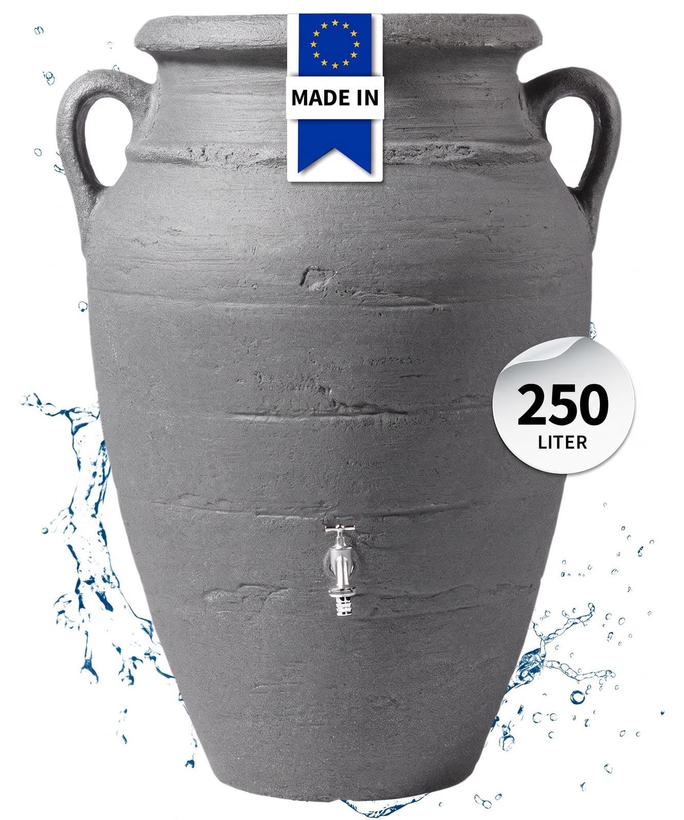 GARANTIA ANTIK amfoor 250 L dark granite