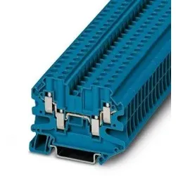 Phoenix Contact 3048836 Vierleiter-Universalklemme UT 4-QUATTRO HV BU UT4QUATTROHVBU  - 50 Stück