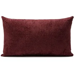 Kissen VERA bordeaux (BH 50x30 cm) - rot - BH 50x30 cm
