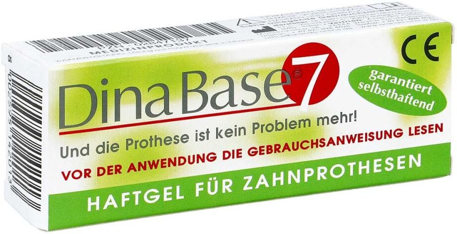 Dinabase 7 Haftgel für Zahnprothesen