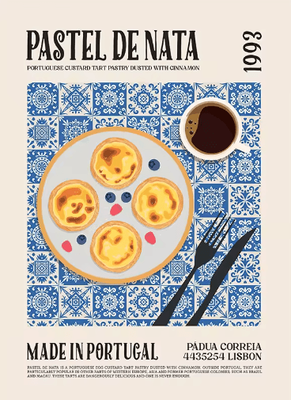 Inspire Picks Delicious Food Wall Art Canvas World Cuisine Kitchen Poster With Ravioli Ramen & Coffee 020 30x40cm No Frame