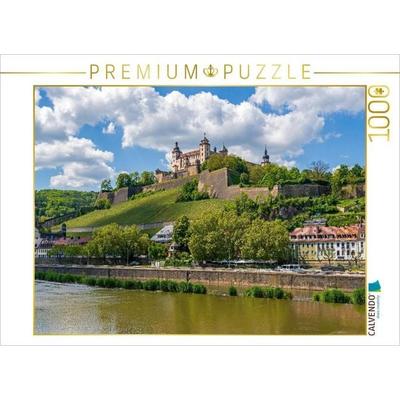 CALVENDO Puzzle Festung Marienberg, Würzburg | 1000 Teile Lege-Größe 64x48cm Foto-Puzzle für glückliche Stunden