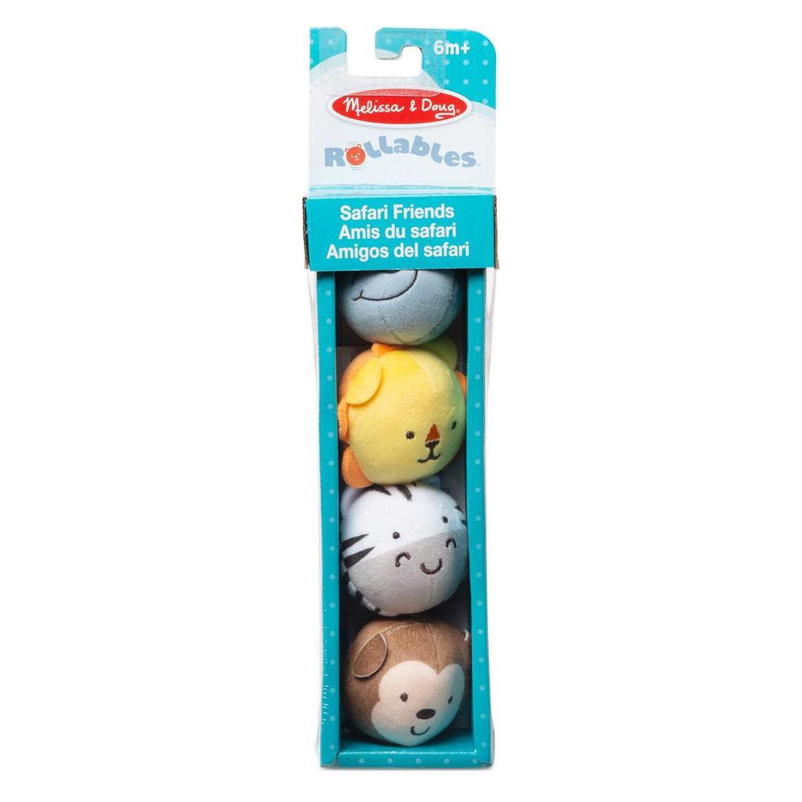 Melissa & Doug Infant Rollables Safari Friends (30733)