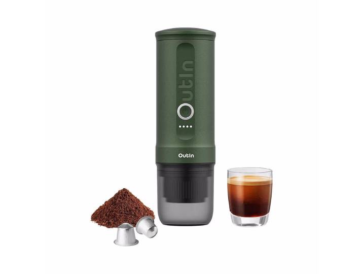 Outin OTEM-01-FG Espressomaschine – Filterkaffeemaschine – grün