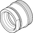 Dornbracht Befestigung Mutter 09240429490 092404294 D.33 x 26,5 mm