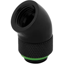 Corsair Hydro X Series 45° XF Adapter 2-pack, Wasserkühlung Anschluss, Schwarz