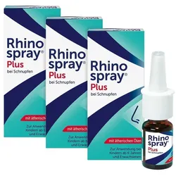 Rhinospray Plus Nasenspray DreierP 3X10 ml