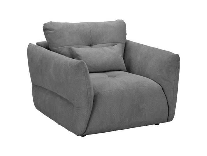Carryhome Sessel, Dunkelgrau, Metall, 112x88x120 cm, Wohnzimmer, Sessel, Sonstige Sessel