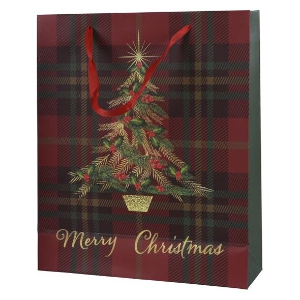 Viana Geschenktüten Weihnachten mit Baum Motiv 4St (4x) (461813)