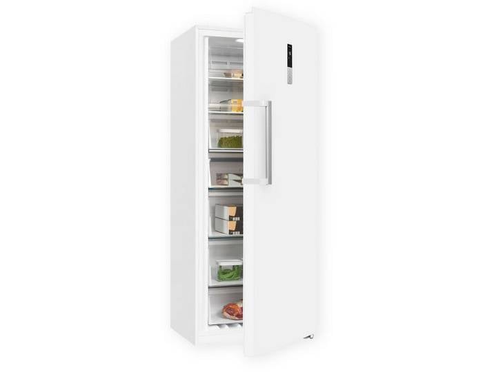 exquisit Gefrierschrank NoFrost GS380-NF-H-050D weiss, 185,5 cm hoch, 71 cm breit, Türanschlag wechselbar