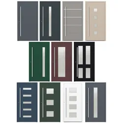 TorOne HTA Aluminium Haustür (optional RC2)- Wählen Sie Ihr Tür Motiv