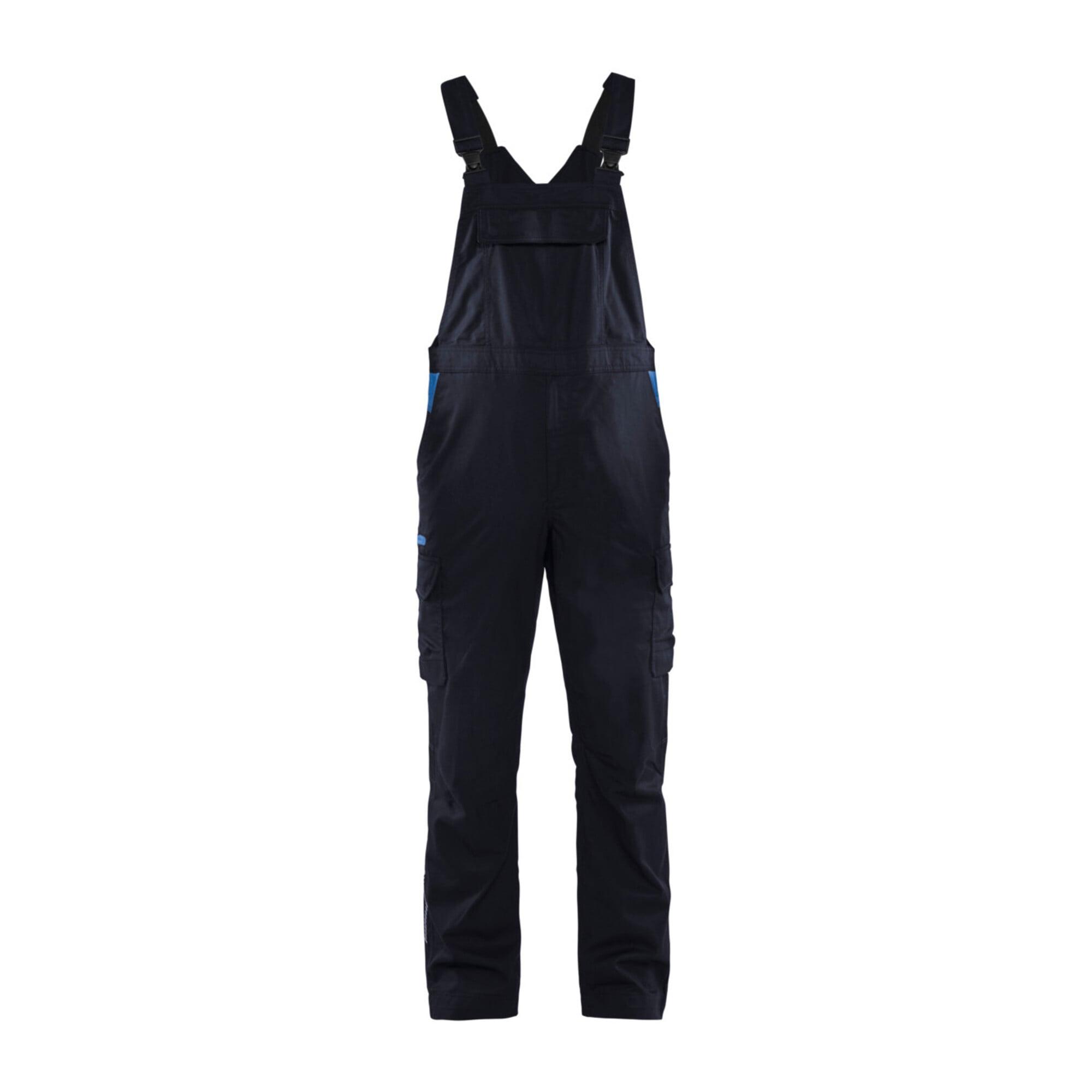Blakläder Latzhose Industrie Stretch, marineblau / kornblau, Konfektionsgröße 58 (264418328985C58)