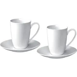 Ritzenhoff & Breker Kaffee-Serie Bianco, 4er-Set 4er-Set Latte Macciato, 330 ml