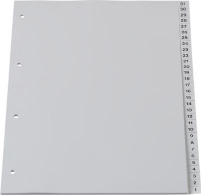 Schäfer Shop Select Rücklaufendes PP-Register, Zahlen 31-1