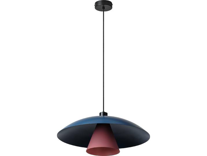 OSRAM Decor Flying Mushroom Pendelleuchte E27 Blau/Pink 500mm, Hängelampe, Metall, mit kontrastreichen Farben