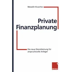 Private Finanzplanung, Fachbücher von Wesselin Kruschev