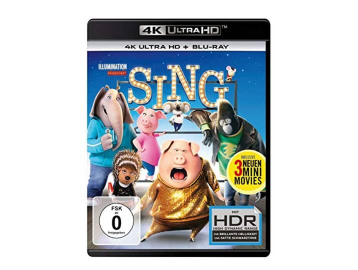 Sing (4K Ultra HD) (+ Blu-ray)