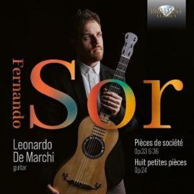 Sor:Pieces de societe Op.33 & Op.36 - Leonardo de Marchi, CD