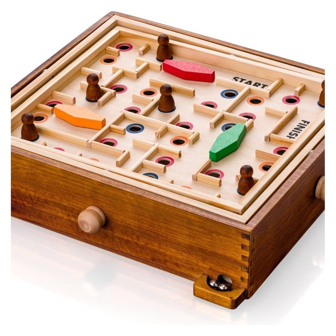 Popular Holzlabyrinth mit Ball (92217)