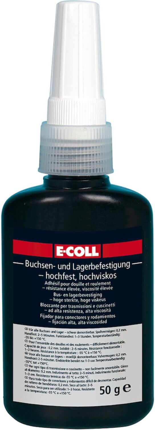 E-COLL Buchsen- und Lagerkleber 50g hochfest-hochviskos (4317784251143)