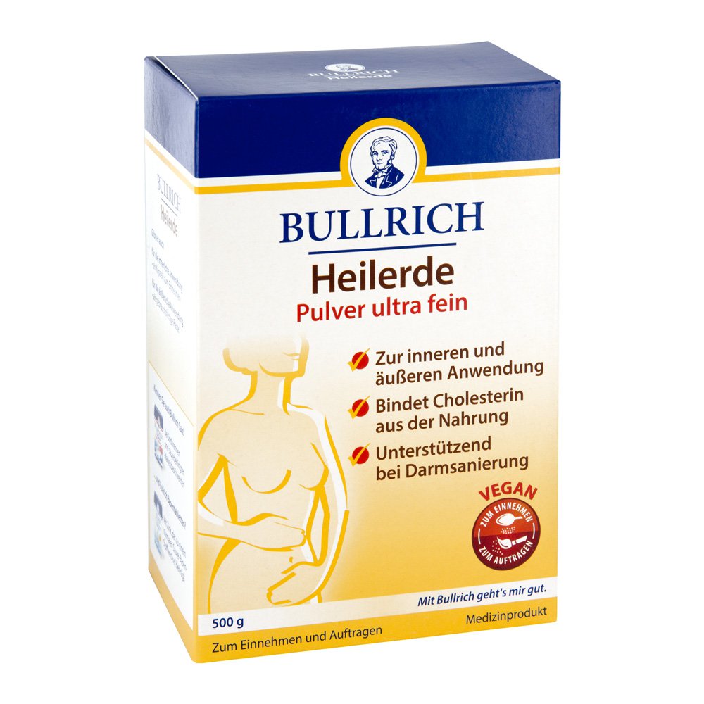 Dr. Beckmann Group GmbH Bullrich Heilerde Pulver ultrafein 06882366
