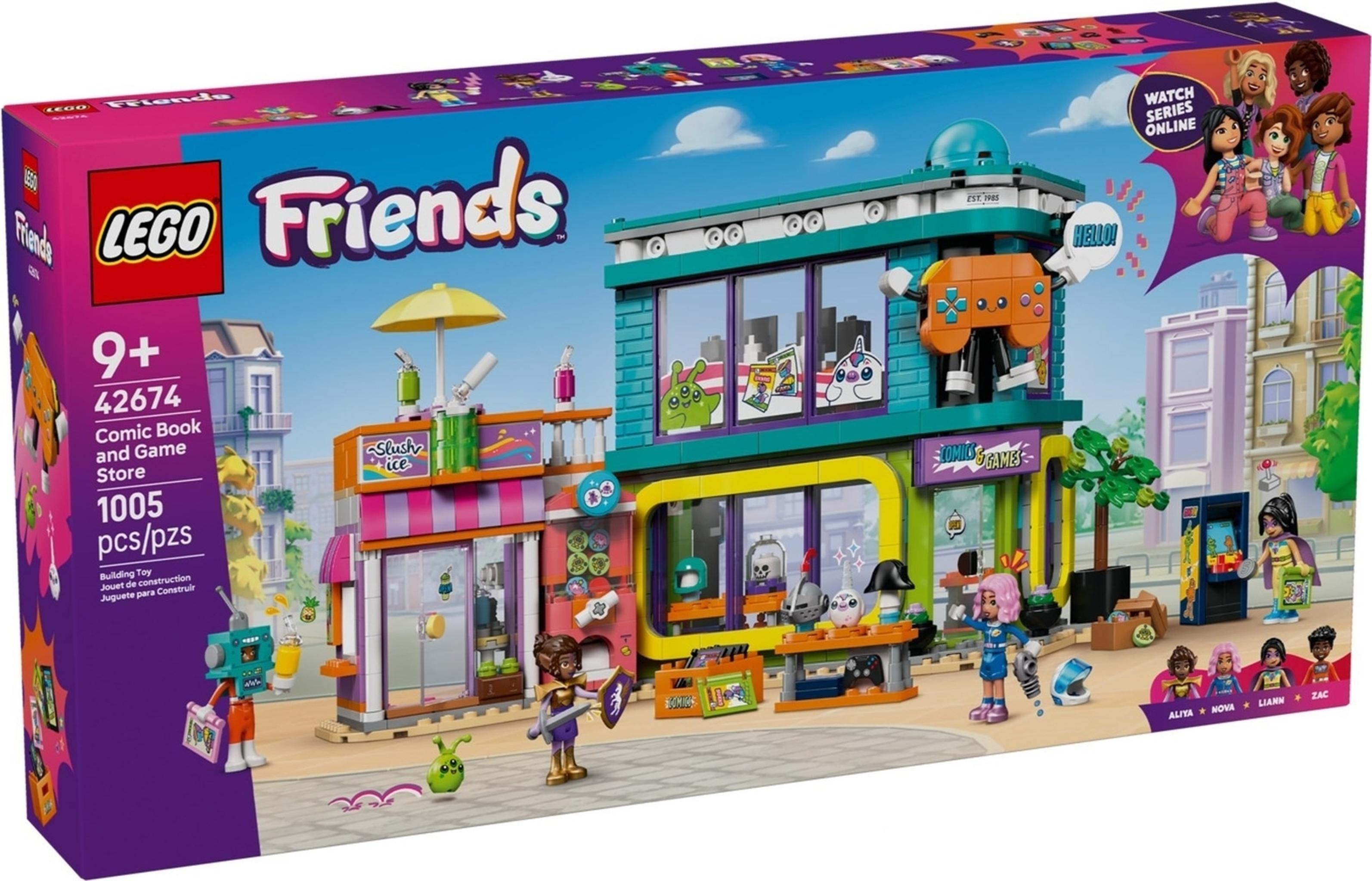 LEGO Comic Book and Game Store