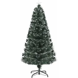 vidaXL Künstlicher Weihnachtsbaum Grün 180 cm PVC