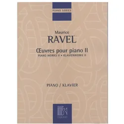 Oeuvres pour piano vol.2, Fachbücher von Maurice Ravel
