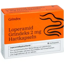 Loperamid Grindeks 2 Mg Hartkapseln 6 St