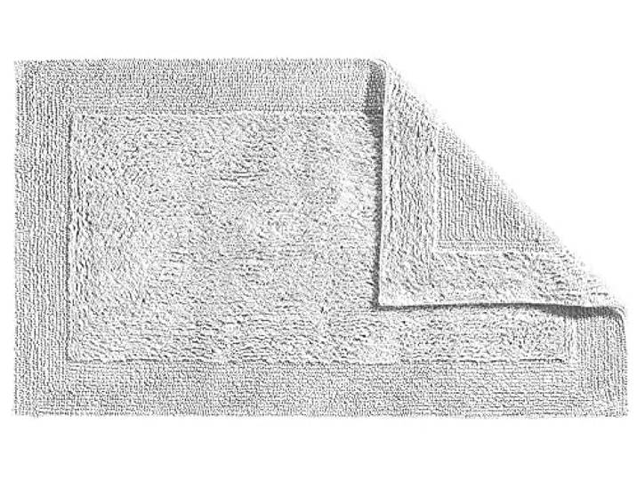 Erwin Müller Badematte, Badteppich Uni Serie Stuttgart weiß Größe 50x80 cm - extra dick, hohe Saugfähigkeit, 100% Baumwolle
