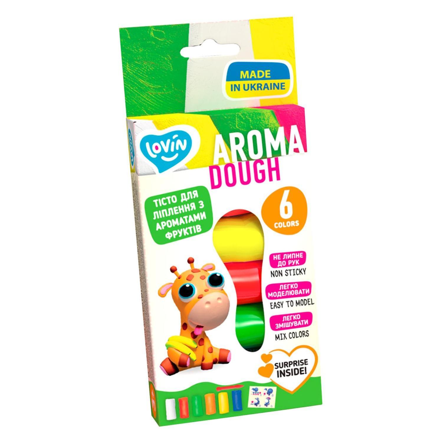 Clovin 6 Colors Aroma Play Dough Set (37632957)