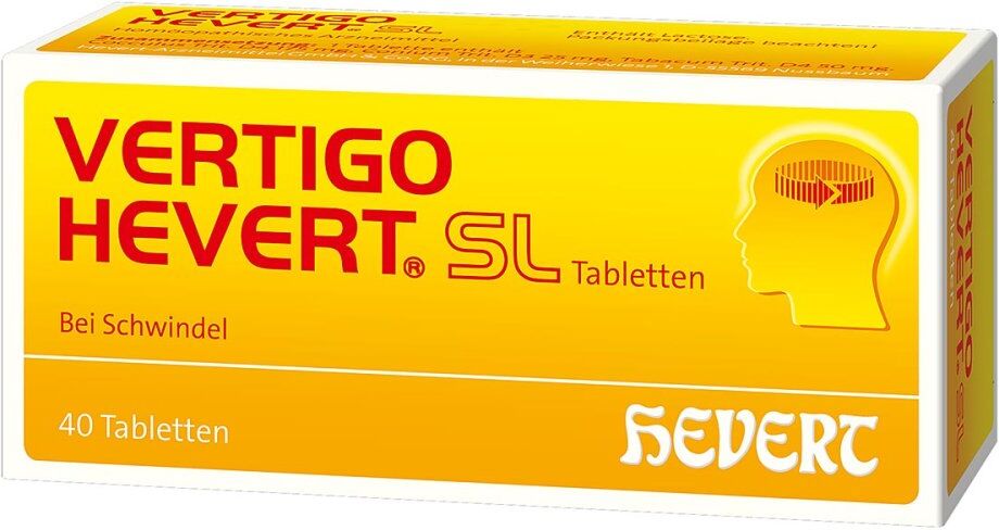 Vertigo Hevert Sl Tabletten