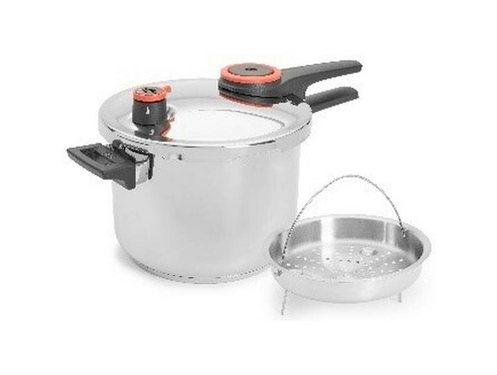 Woll Schnellkochtopf Pressure Duo, Edelstahl, Metall, 4 L, Kochen, Töpfe, Schnellkochtöpfe