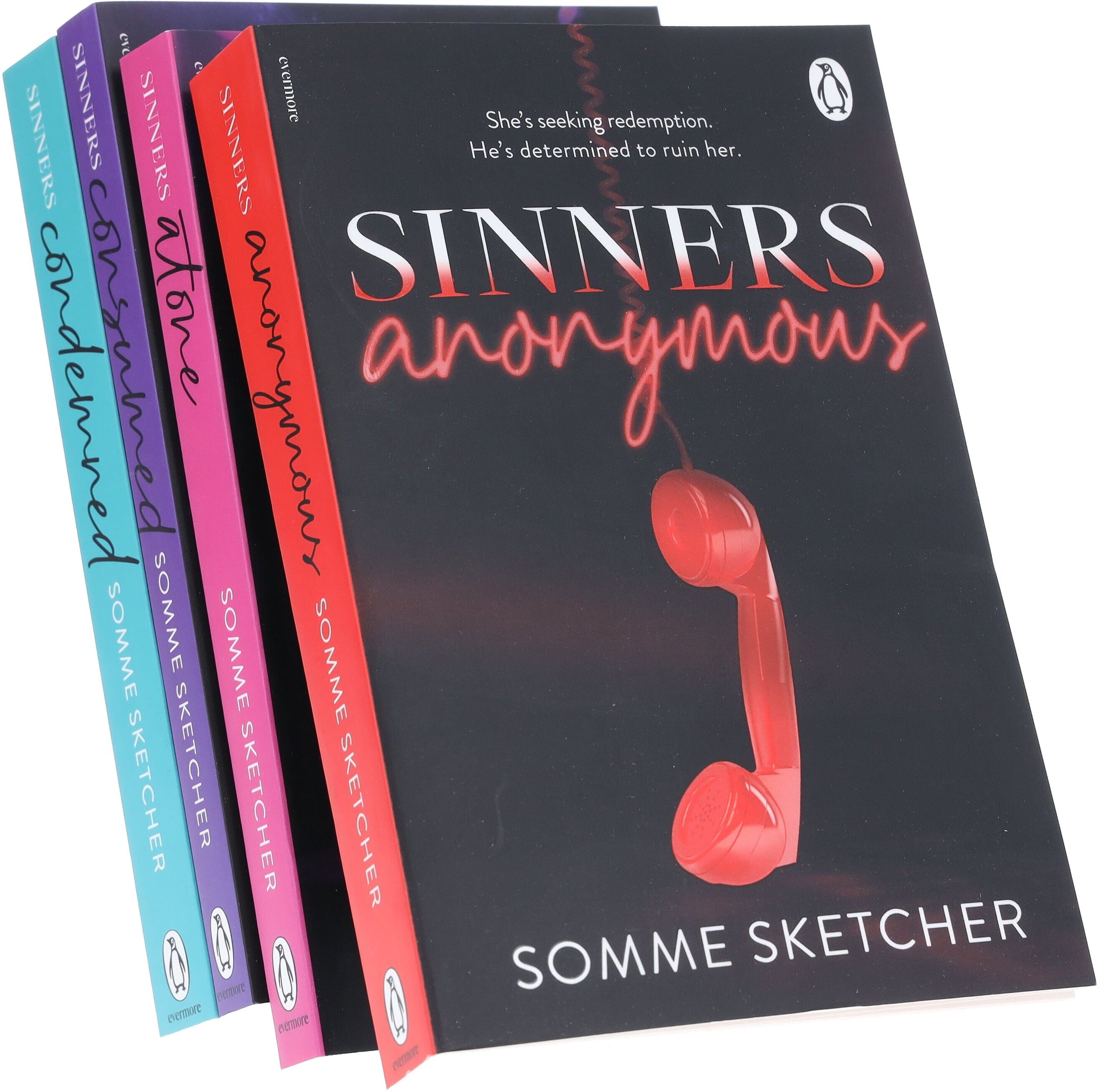 Sinners Anonymous Series by Somme Sketcher 4 Books Collection Set - Fiction - Paperback Penguin Random House