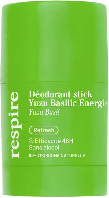RESPIRE - Deo-Stick Yuzu Basilikum - 48 h Wirksamkeit, 50 g, Fantasie