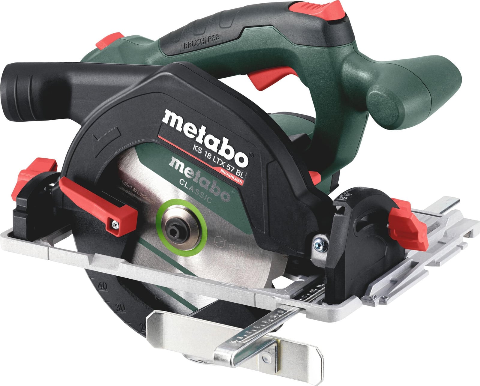 Metabo KS 18 LTX 57 BL Accu-handcirkelzaag