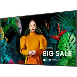 Samsung QM85C (3840 x 2160 Pixel, 85"), Digital Signage, Schwarz