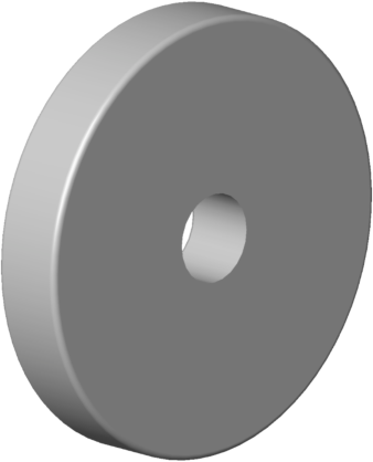 Dornbracht Rosette 092774004-28 092774004 D. 55 x 9,5 x D. 11,1 mm messi