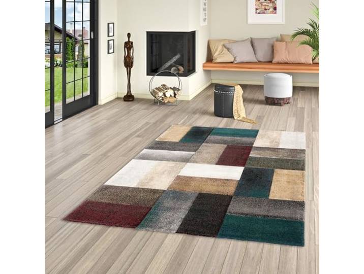 Pergamon Maui - Tapis Design Moderne - Tendance Vert coloré - 5 Tailles