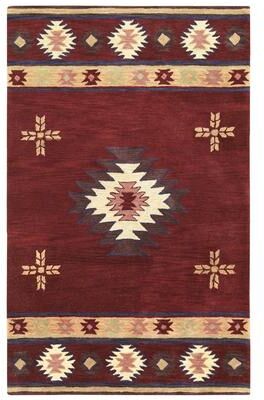 Alora Decor Ryder Southwestern Hand-tufted Wool Rug