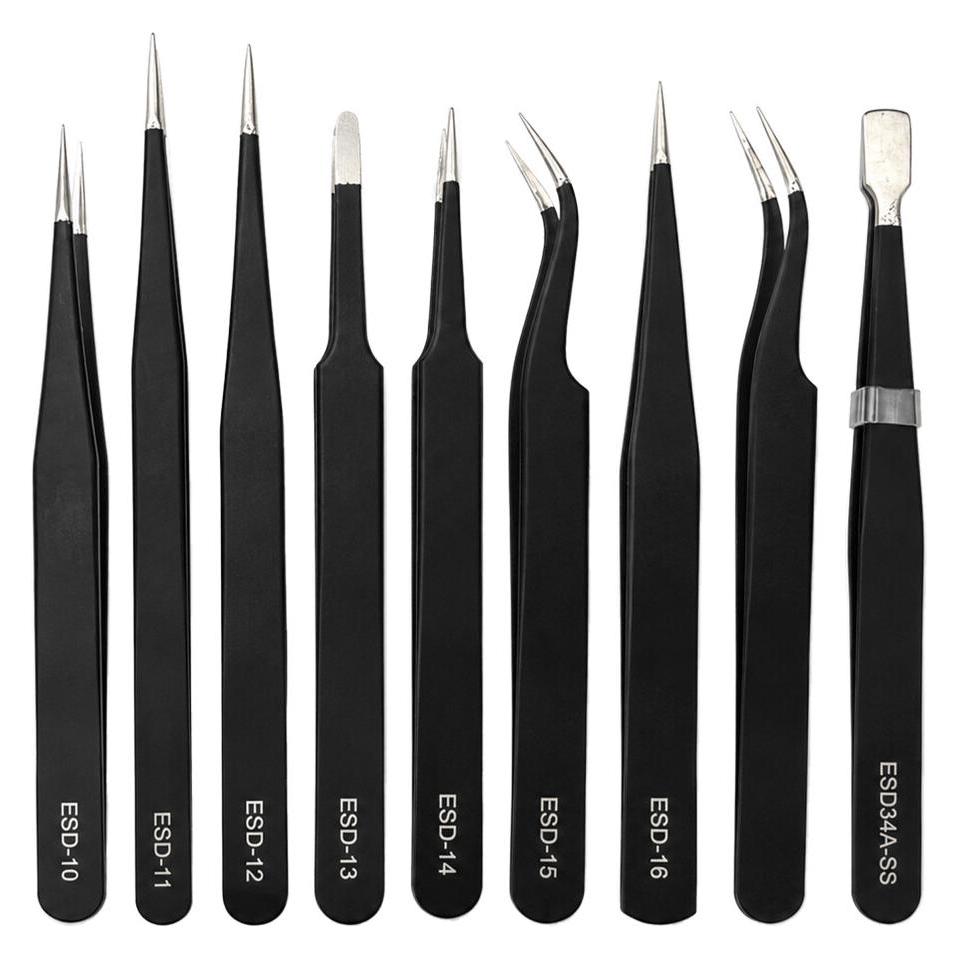 OEM 9-in-1-Metallpinzetten-Demontagewerkzeug-Set für iPhone/ Samsung /Xiaomi (71407466)